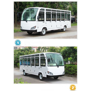 Eco Friendly Best Price Sightseeing Bus Electric Shuttle Car Bus Trolley Bus for Sale